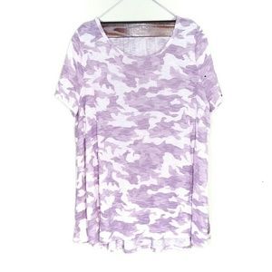 Lane Bryant, Lilac Lavendar, & Purple Camo top